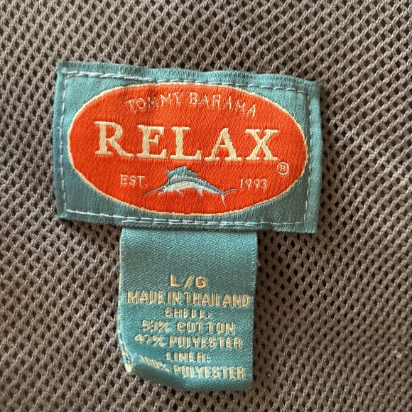 TOMMY BAHAMA Swim Trunks Adult Large Surf Waves Blue Mens Bath Suit Board Shorts - Picture 3 of 16